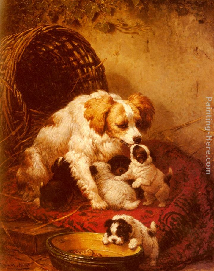 Henriette Ronner-Knip The Happy Family